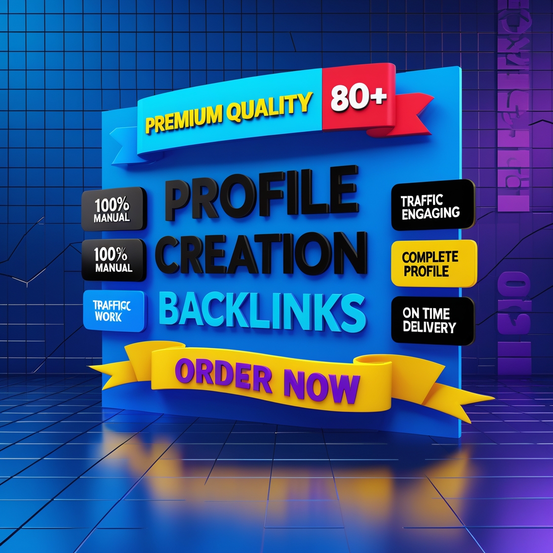 I Will Create High DA 80 Profile Creation Backlinks M...
