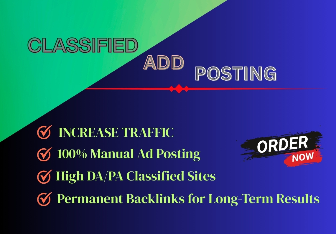 250 Classified Add Posting SEO Backlinks to rank Your...
