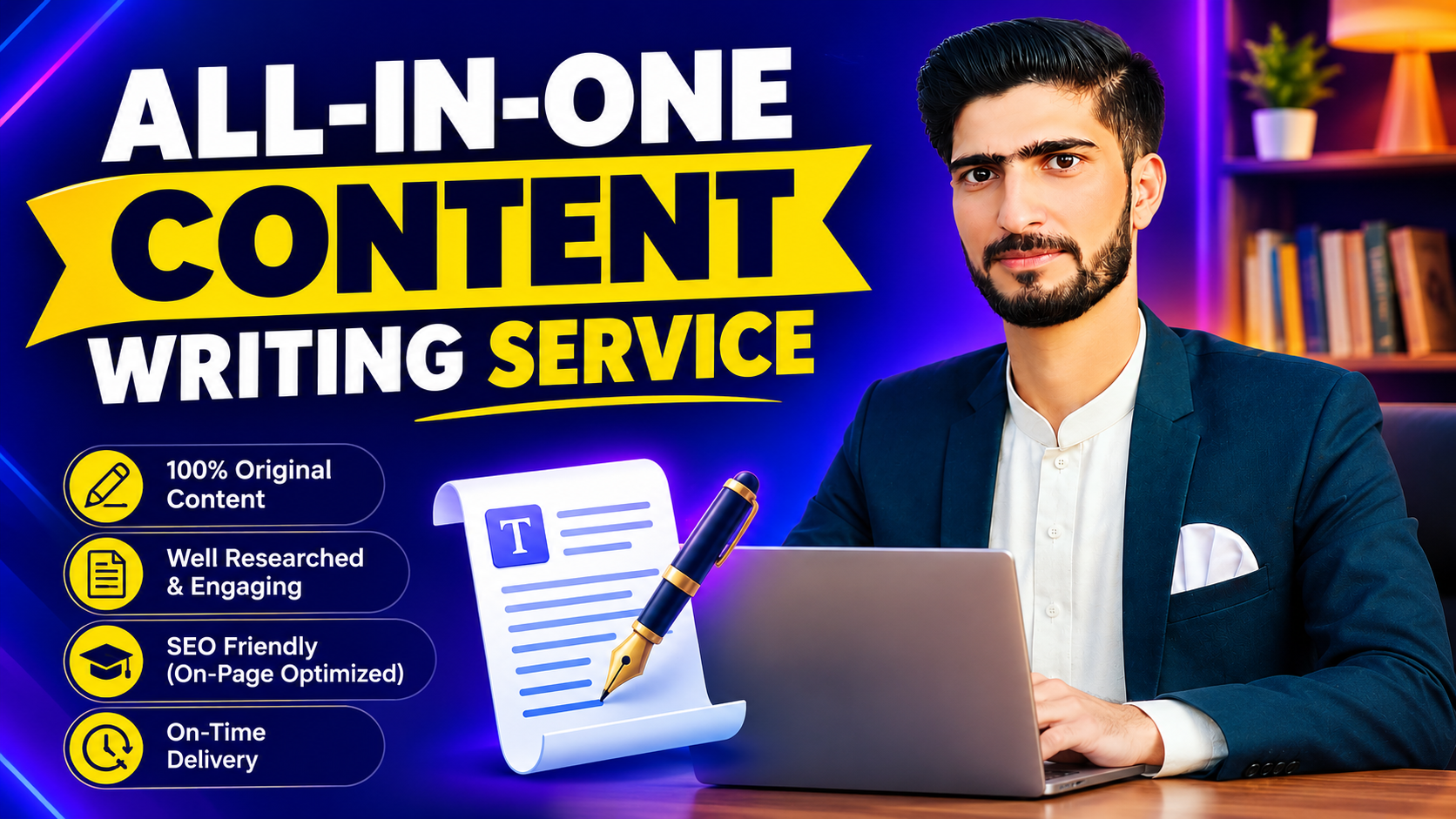 I Will Write 1000 Word Unique SEO-Friendly Blog Posts...