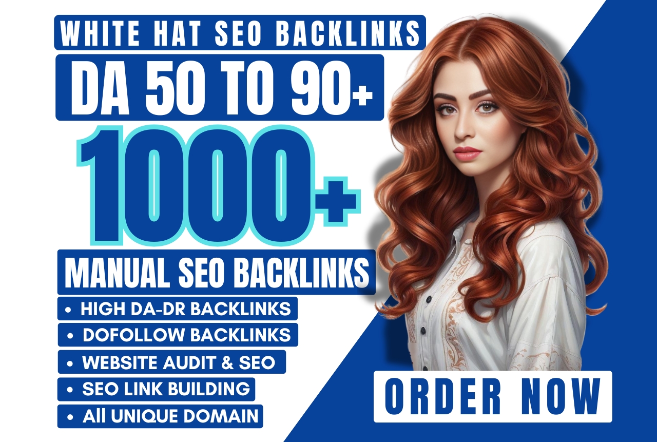 I will do high quality SEO backlink link building off...