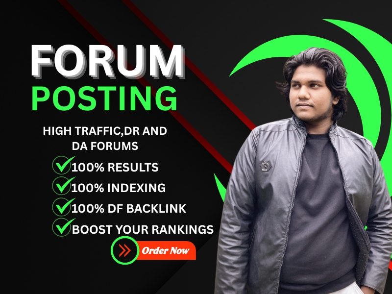 I Will Create 60 High Quality Forum Backlinks With Lo...