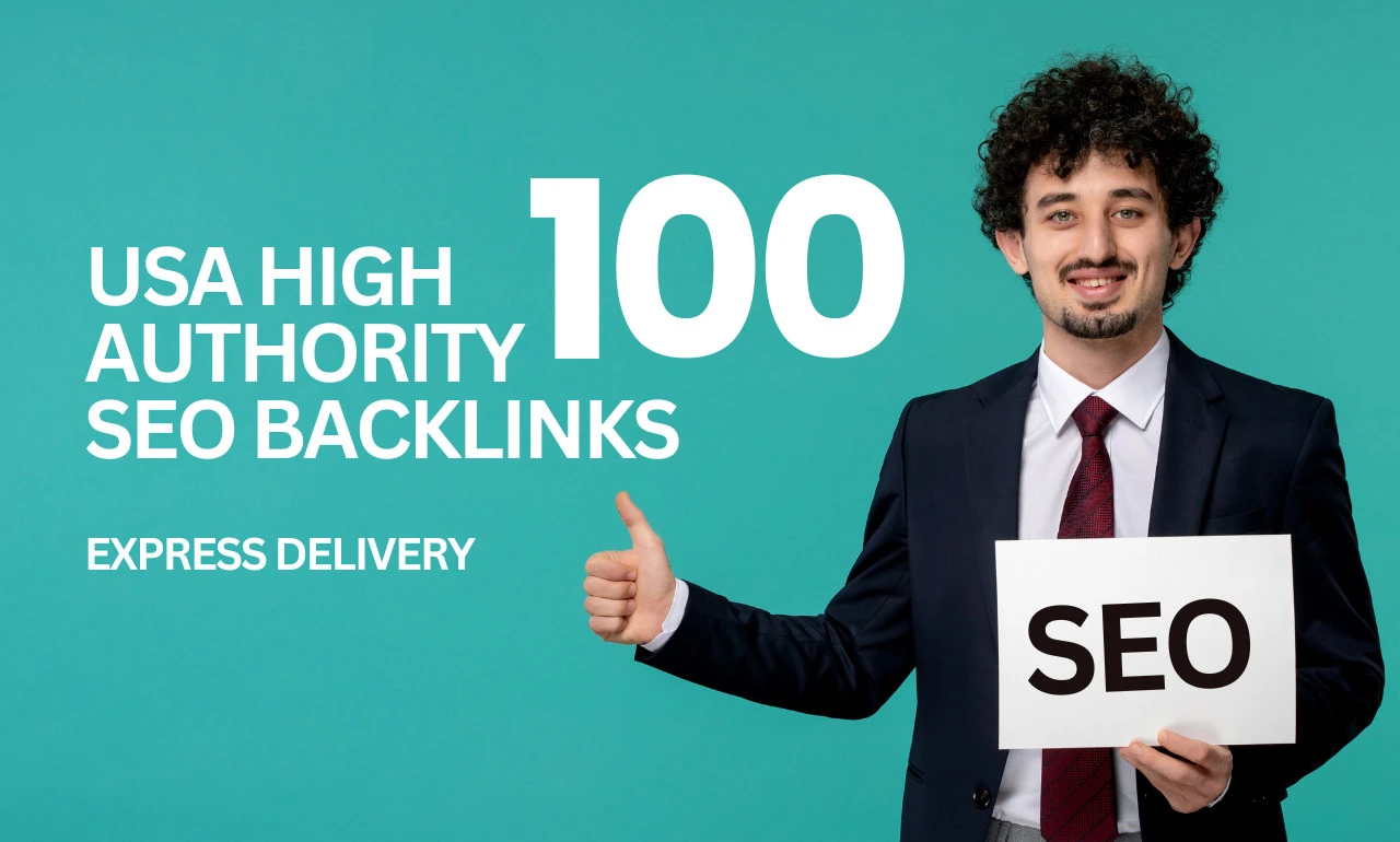 I will do 100 USA backlinks, high authority SEO serv...