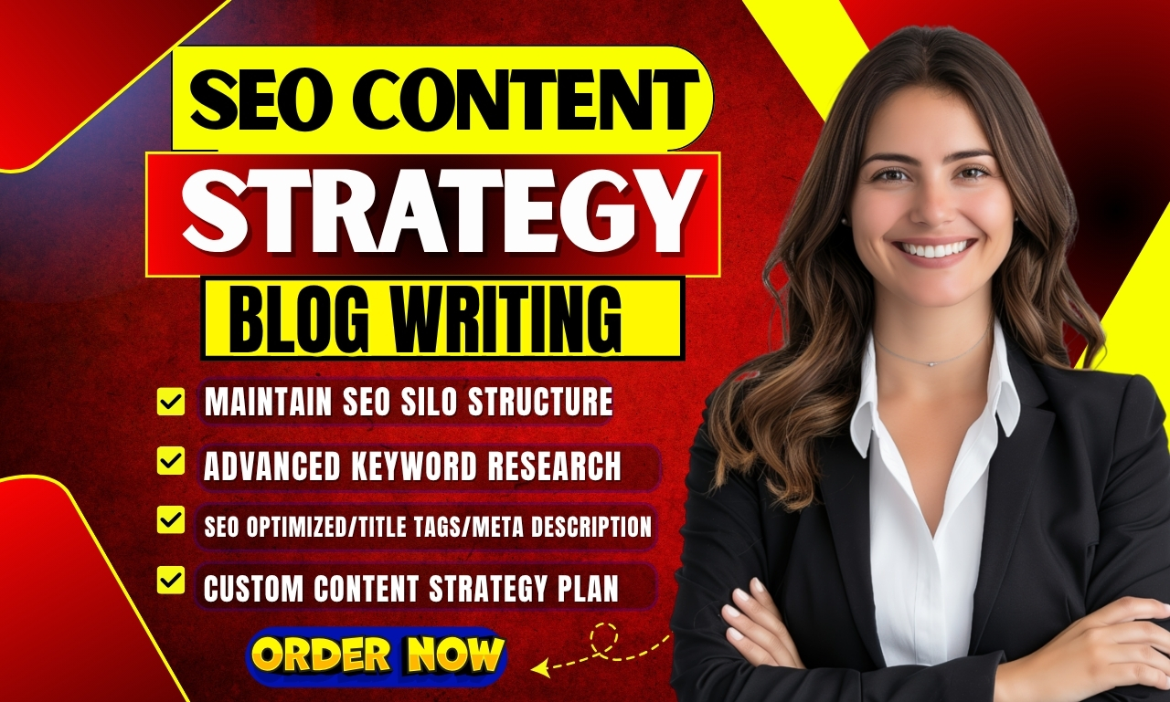 I will write SEO optimized blog post, article content...
