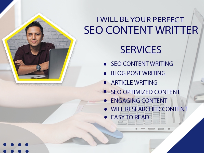 I will be your seo content writer.