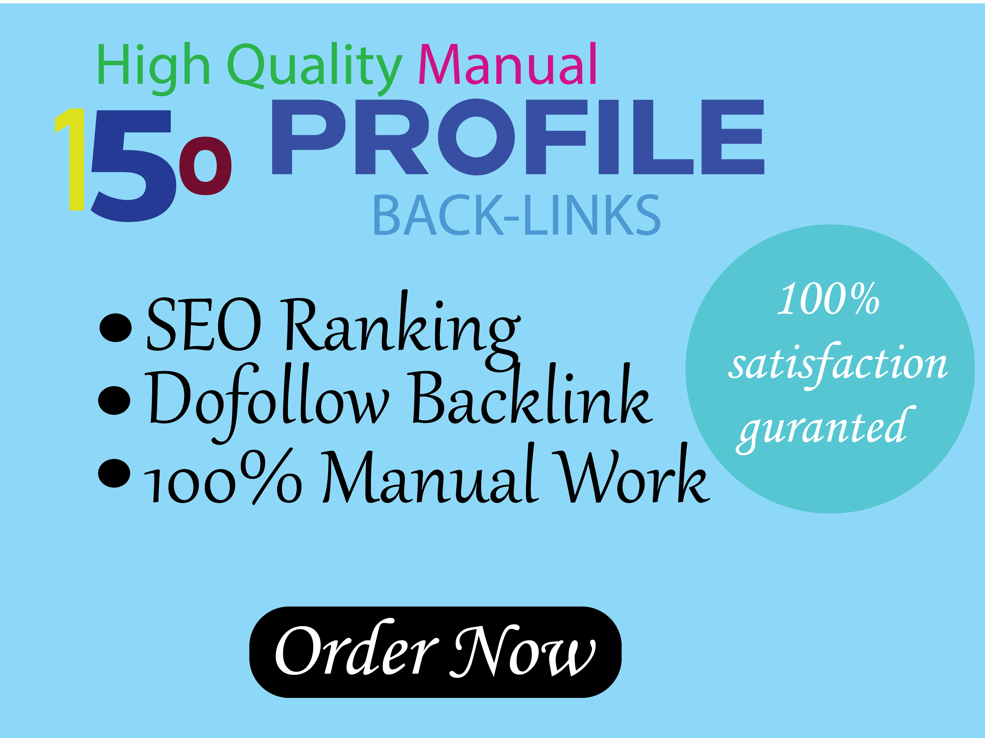 High quality profile backlinks for increase your seo ...