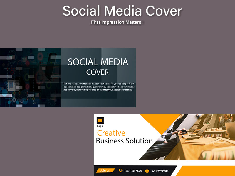 Eye-catchy Facebook, Twitter, Linkedin Covers at low ...