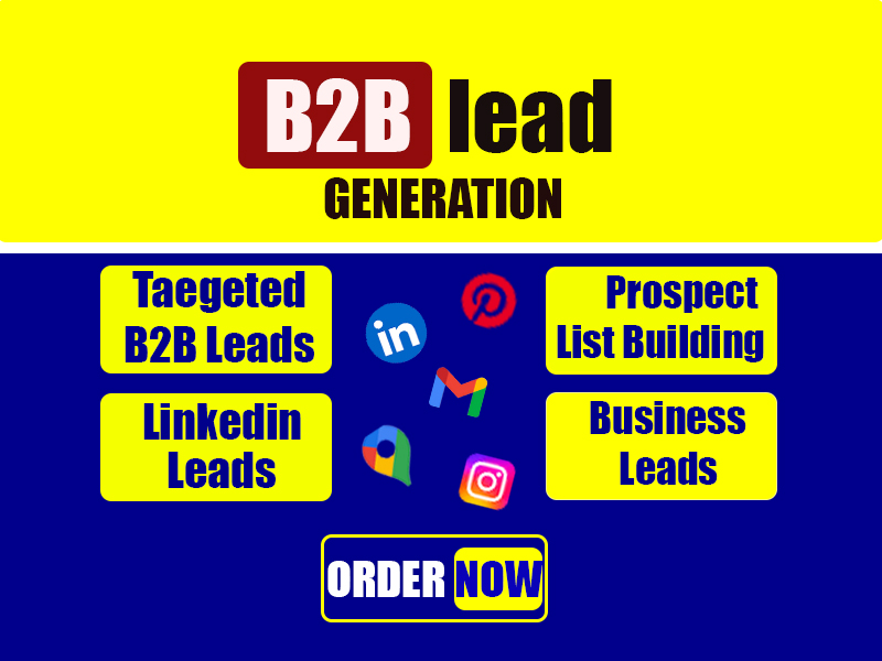 High Quality Lead Generation & Business Email Lis...
