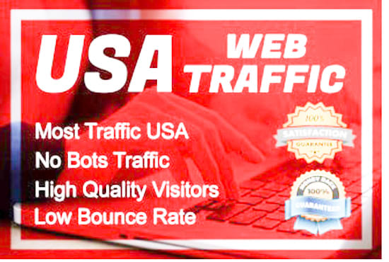 I will provide real organic website traffic for 30 da...