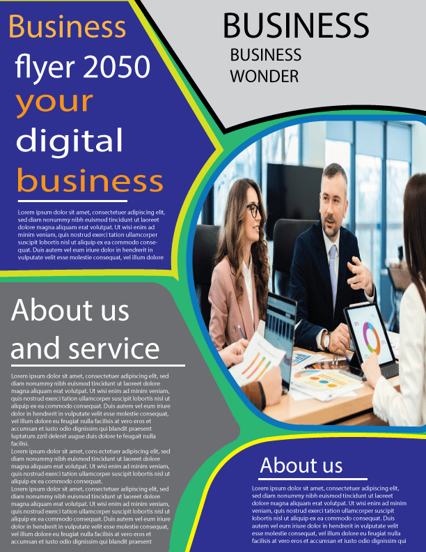 I will design a professional flyer for your business or event