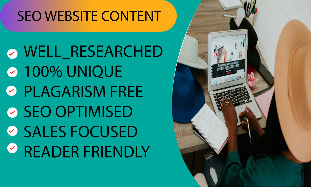 I can write SEO& reader friendly content. It will...