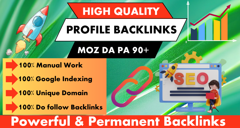 200 High quality manual Indexing Profile Backlinks Po...