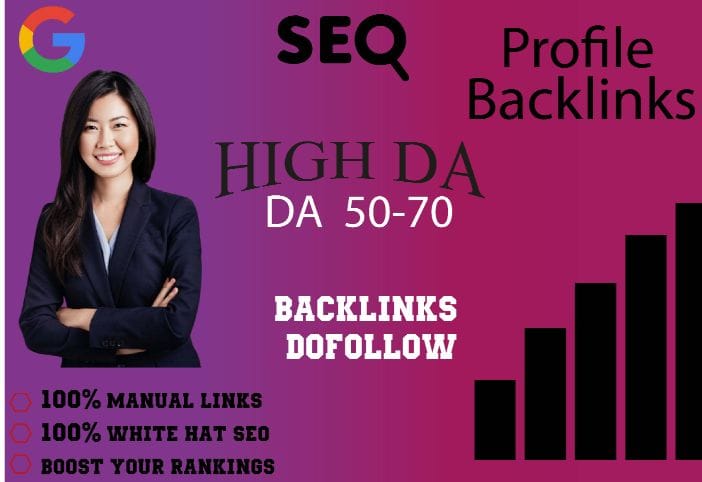 I will create and submit pdf for high quality Backlin...