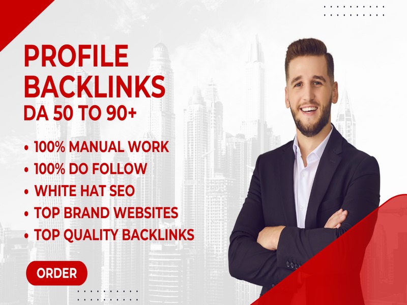 Build high quality profile backlinks too boost your s...