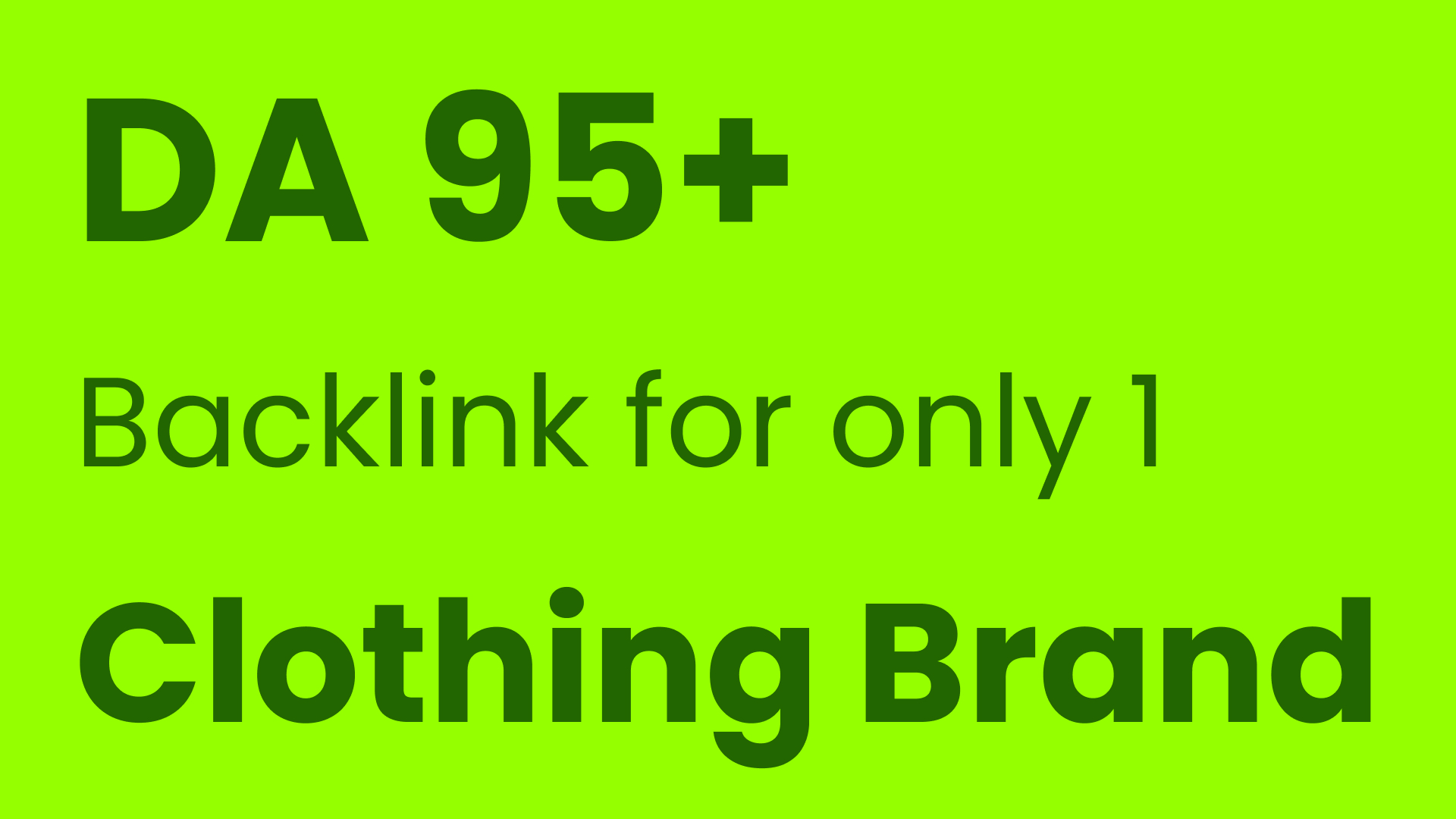 One-Time DA 95+ Backlink for Clothing/Fashion Brands ...