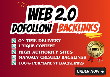 I will create powerful SEO optimized Web 2.0 backlink...