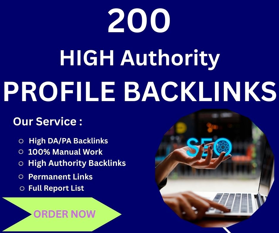 Get 200 DA Profile Backlinks to Boost Your Search Eng...