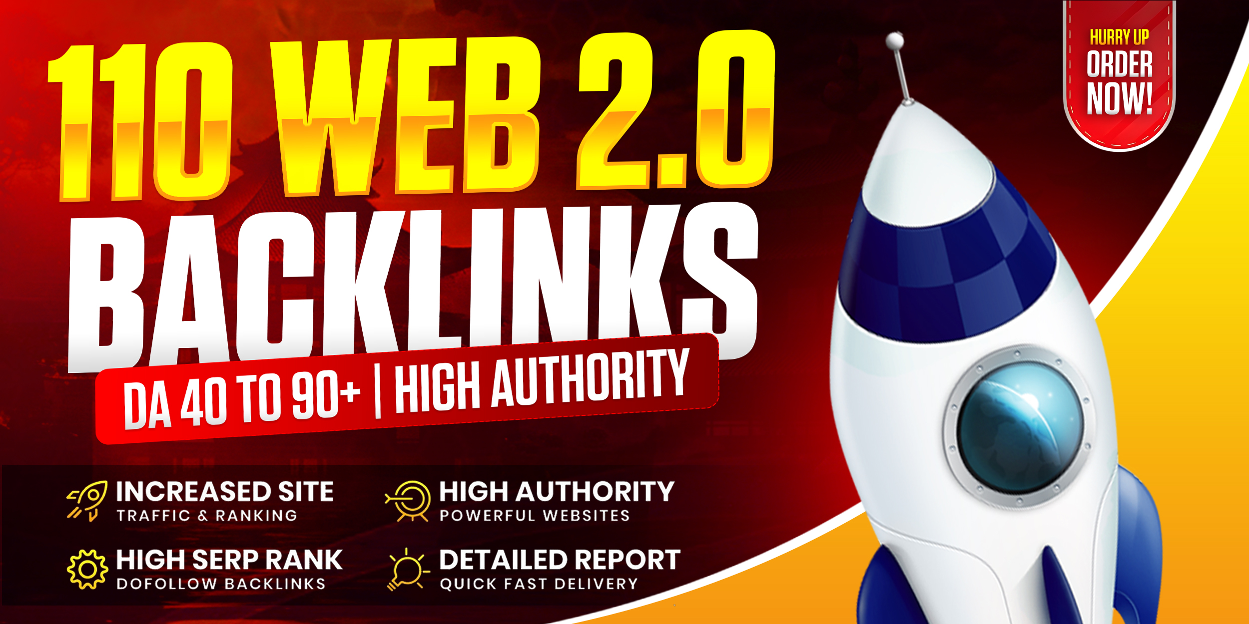 I Will Build 110 Powerful Web 2.0 Links to Strengthen...