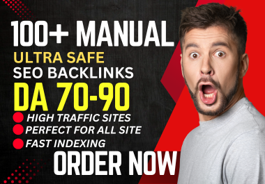I will provide 100+ manual ultra safe seo backlinks s...