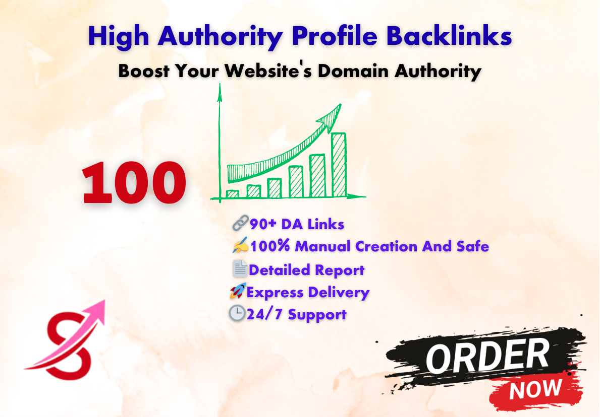 I will do powerful high authority DA 90 plus profile ...