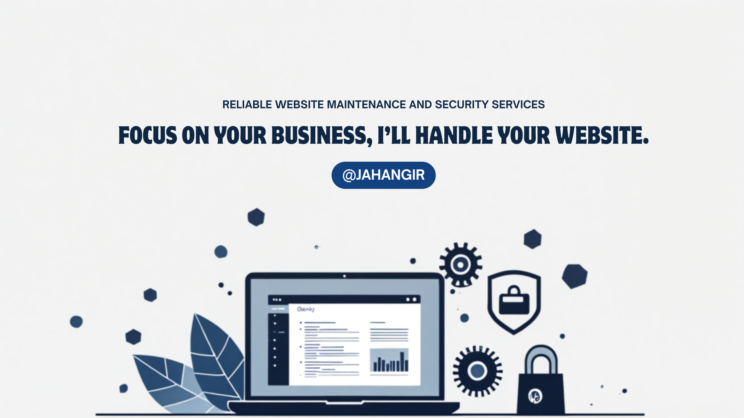 I will maintain, update, and secure your WordPress ...