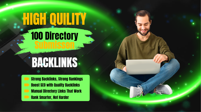 I will manually create 100 High-Quality Directory Sub...