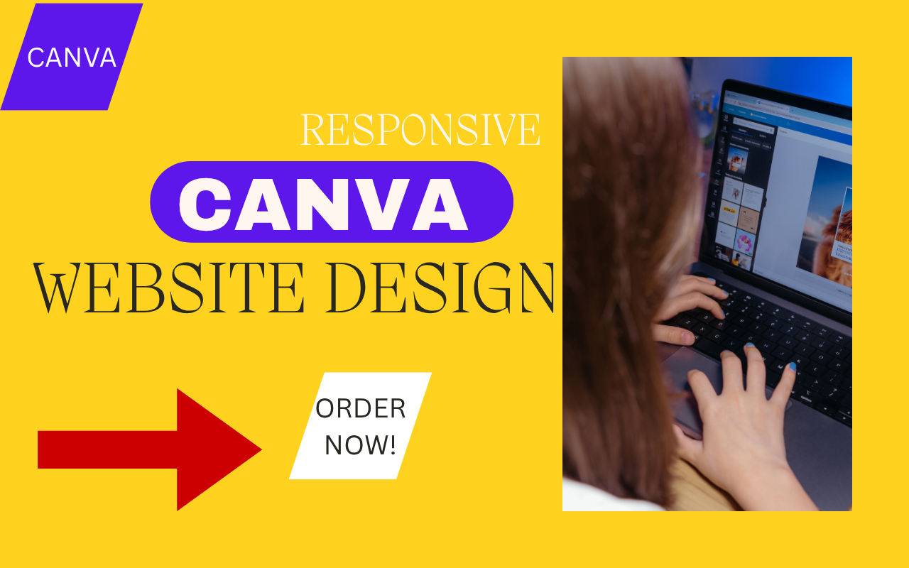 I will build canva website canva landing page canva w...