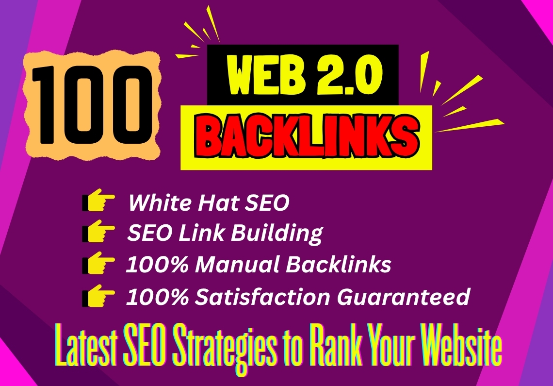 I Will do High Quality Web 2.0 Backlinks to Increase ...