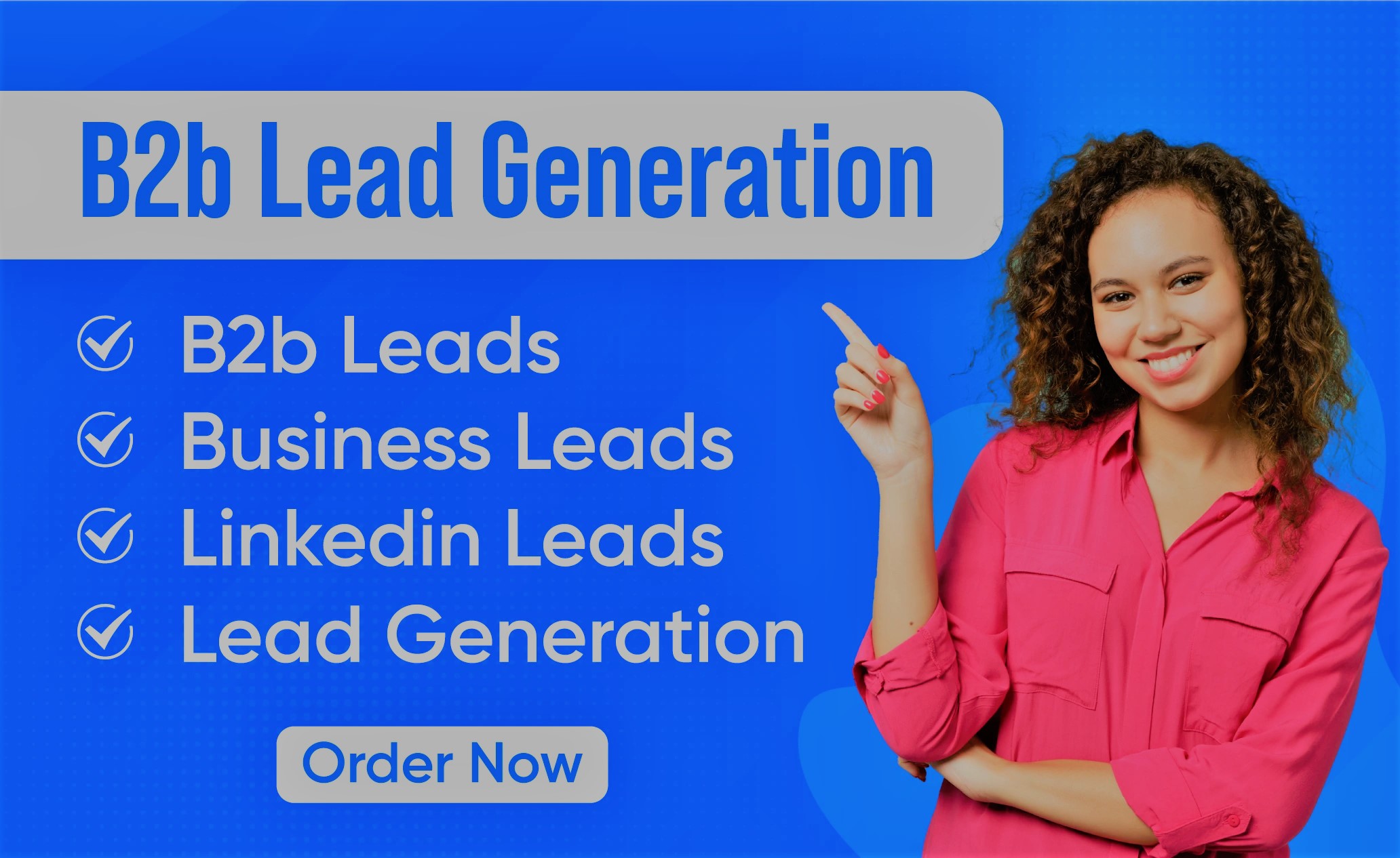 Get real decision-maker leads for your sales pipeline...