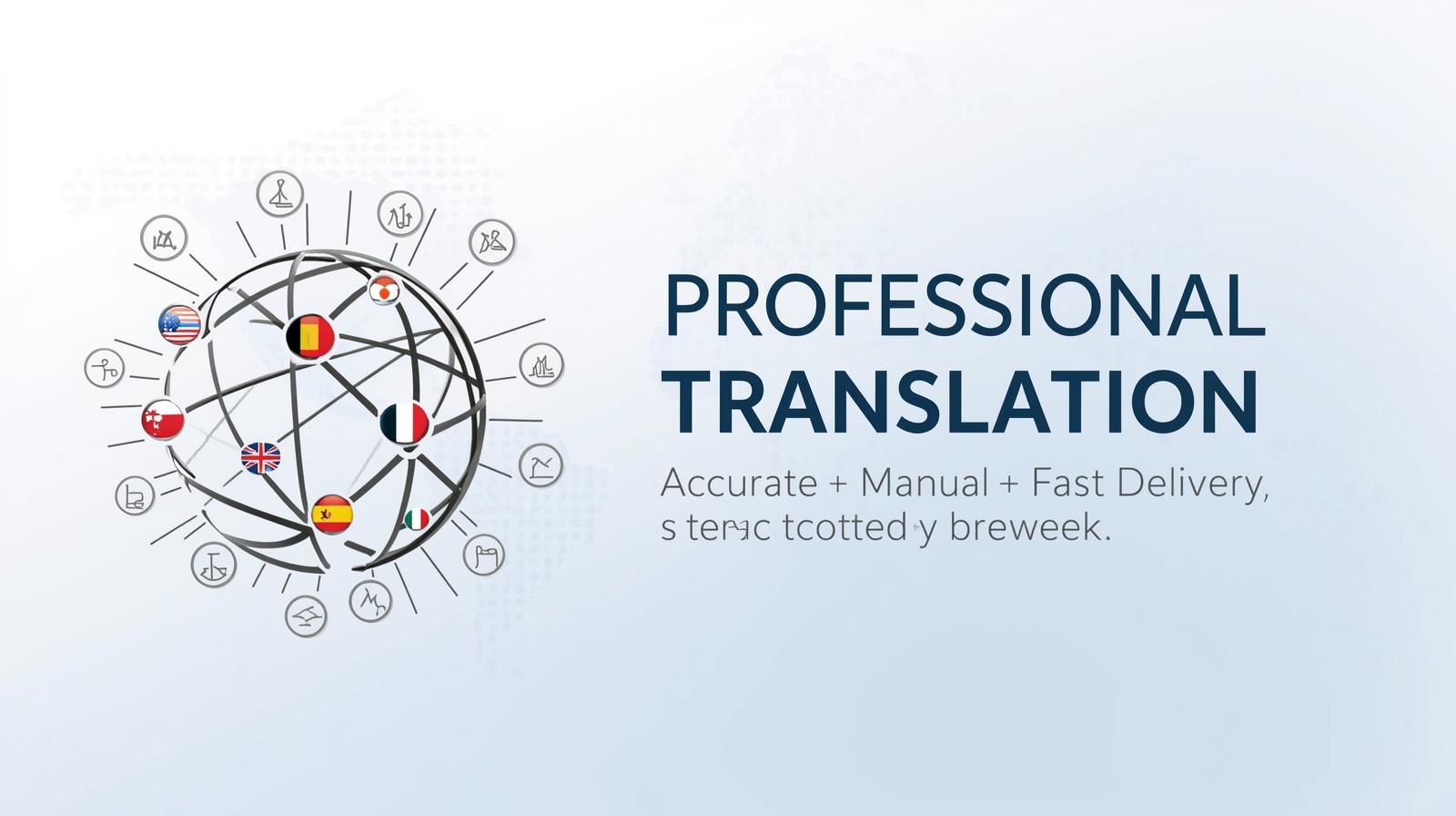 I will give quality and professional translation serv...
