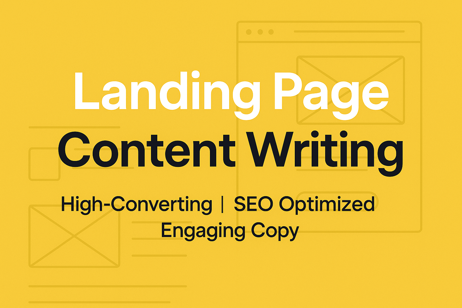 I Will Write High-Converting Landing Page Content Tha...