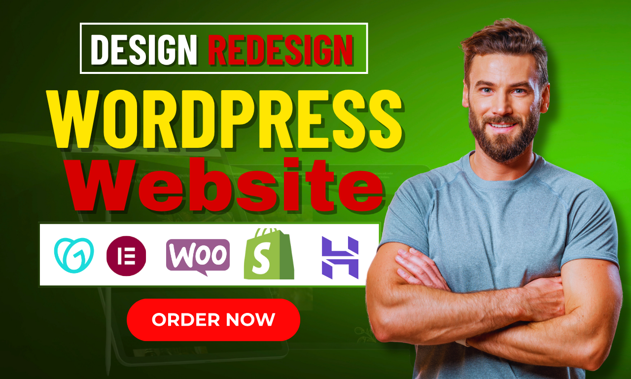 design wordpress website wordpress development, word...