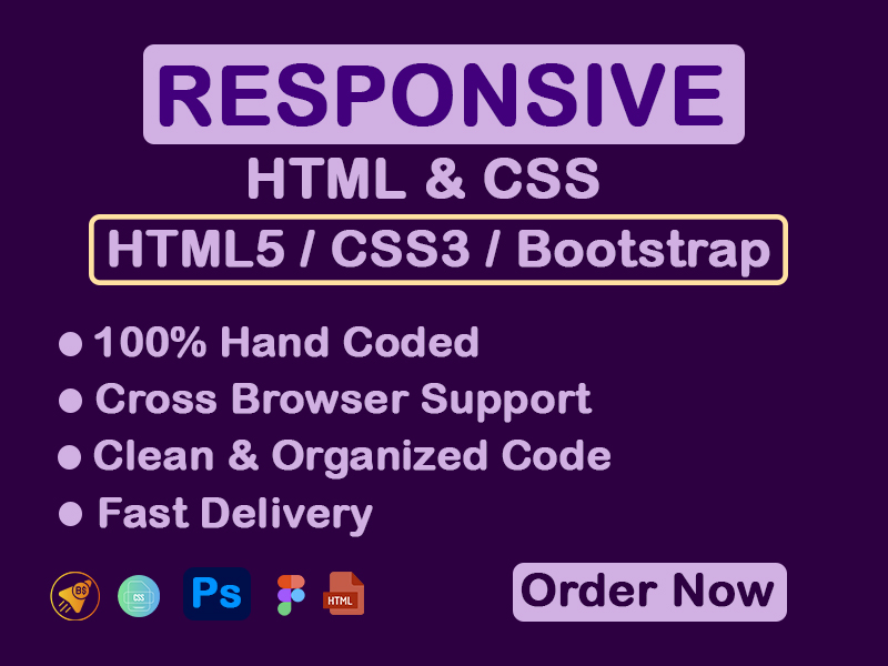 Clean and Flexible Web Design Using HTML, CSS and bo...