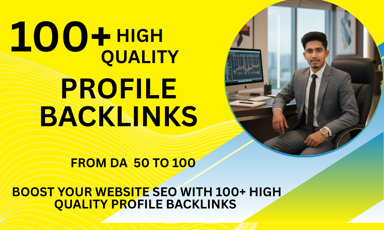100+ High Quality Profile Backlinks for Boost Your We...