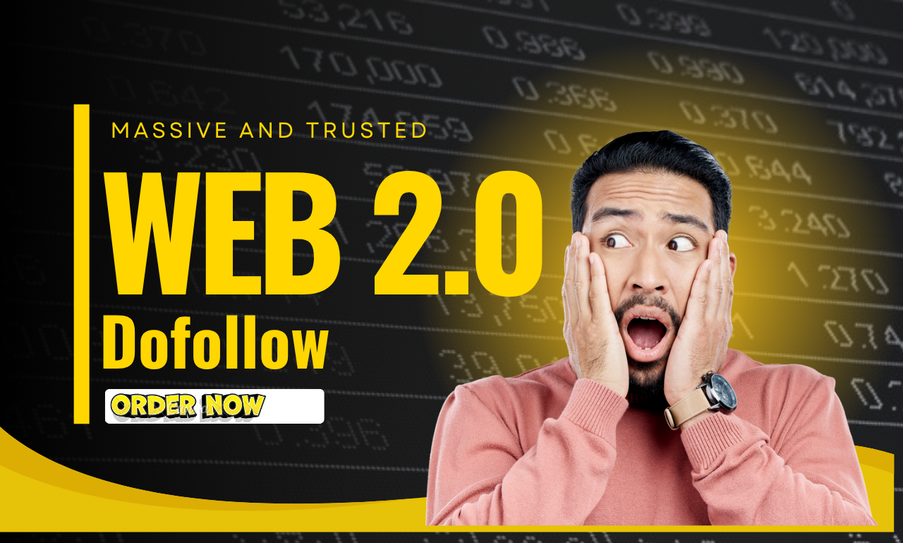 I will do 80 web 2.0 high quality dofollow backlinks ...