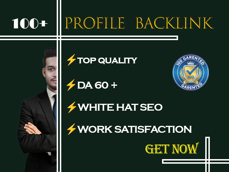 Try Our Profile Backlinks with our high DA/PA Domain ...