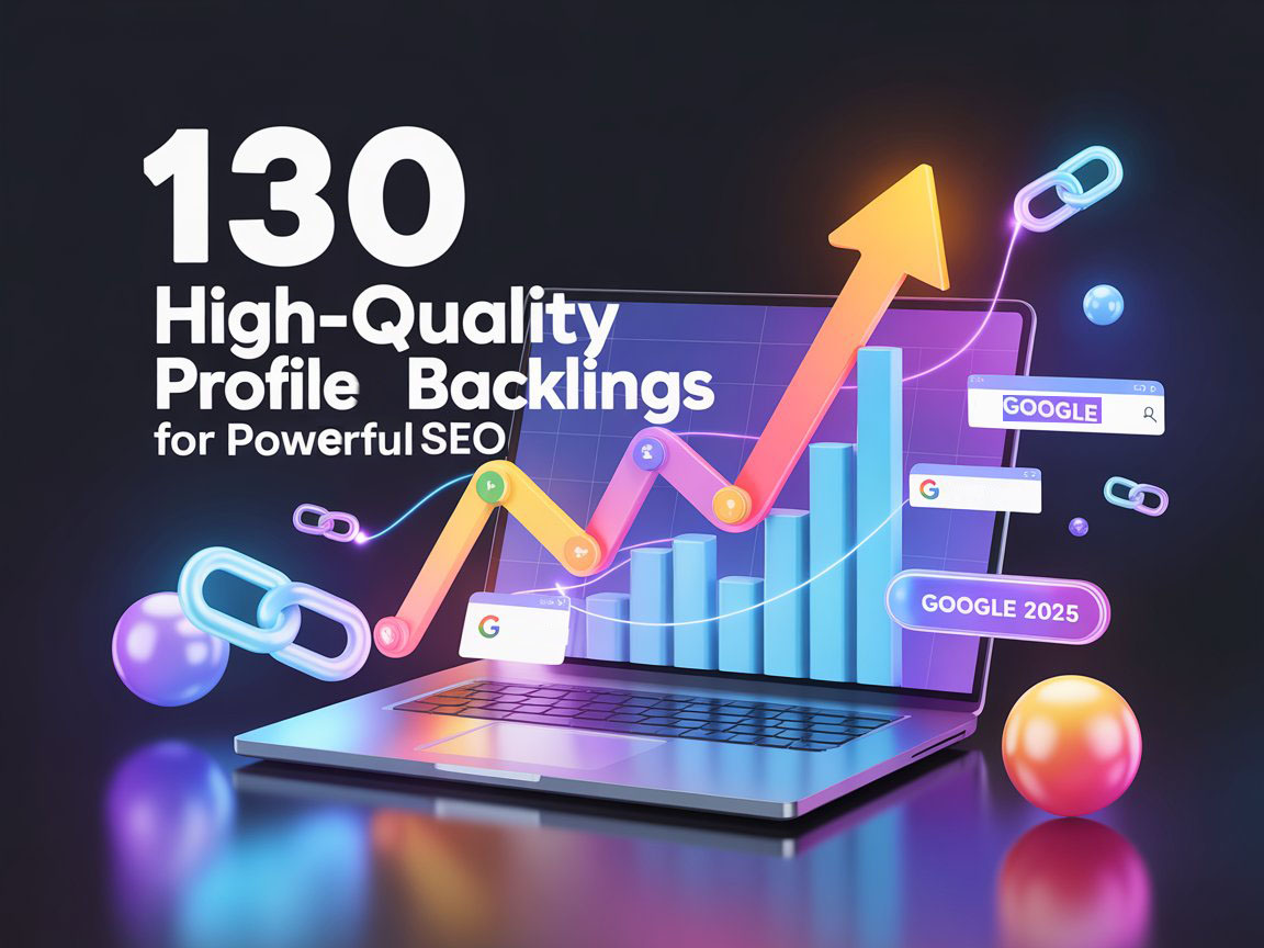 Create 130 High-Quality Profile Backlinks for Powerfu...