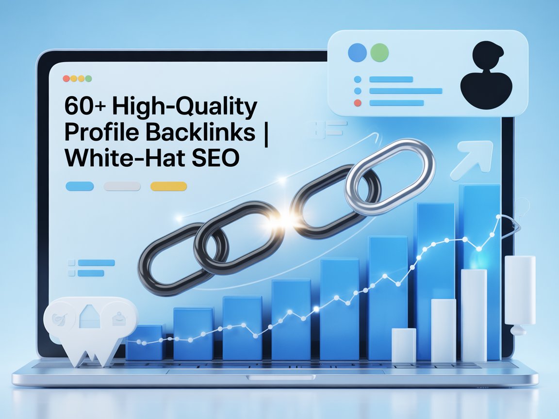 Create 60 High-Quality Profile Backlinks for Powerful...