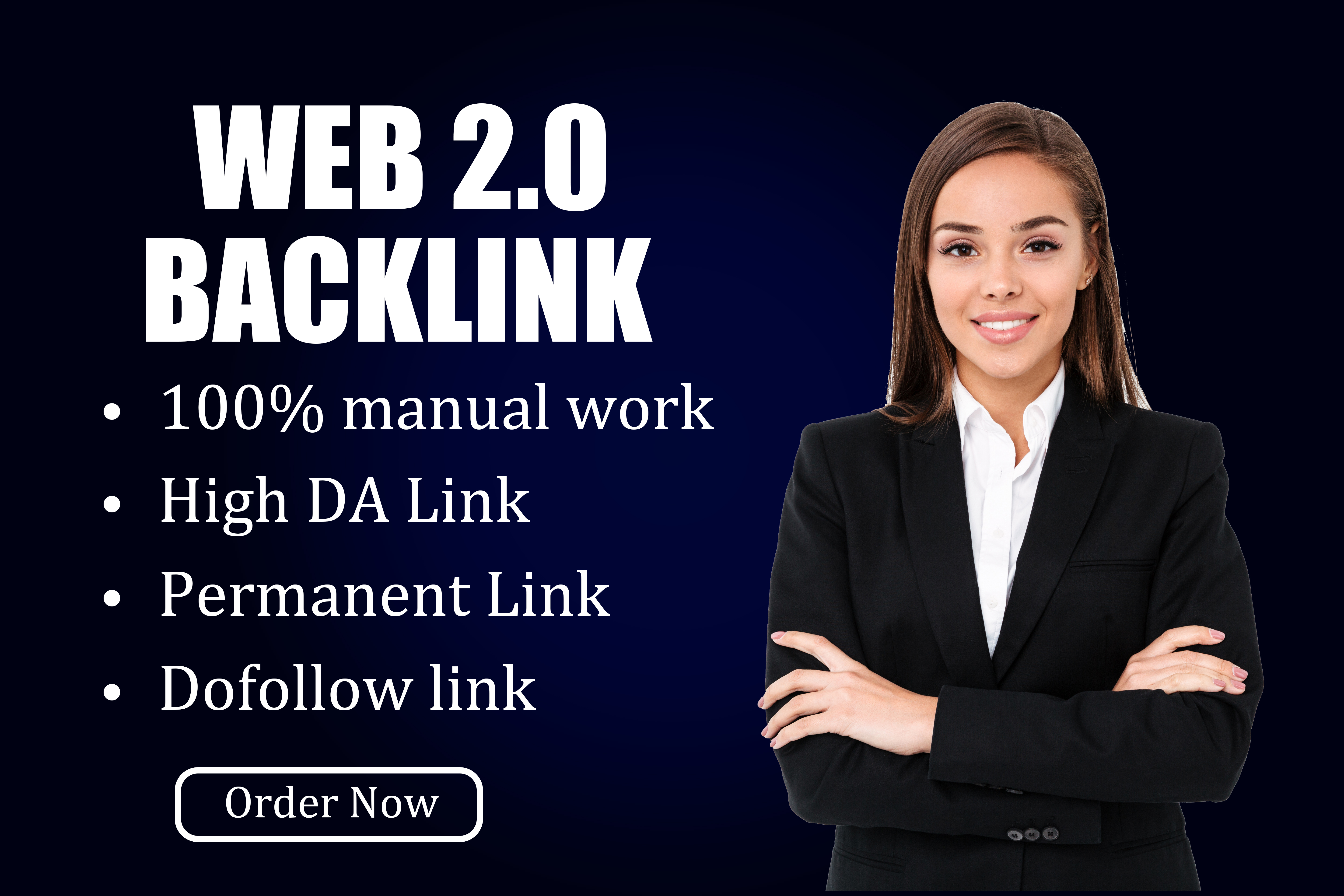 I will give High quality web 2.0 backlink with high Q...