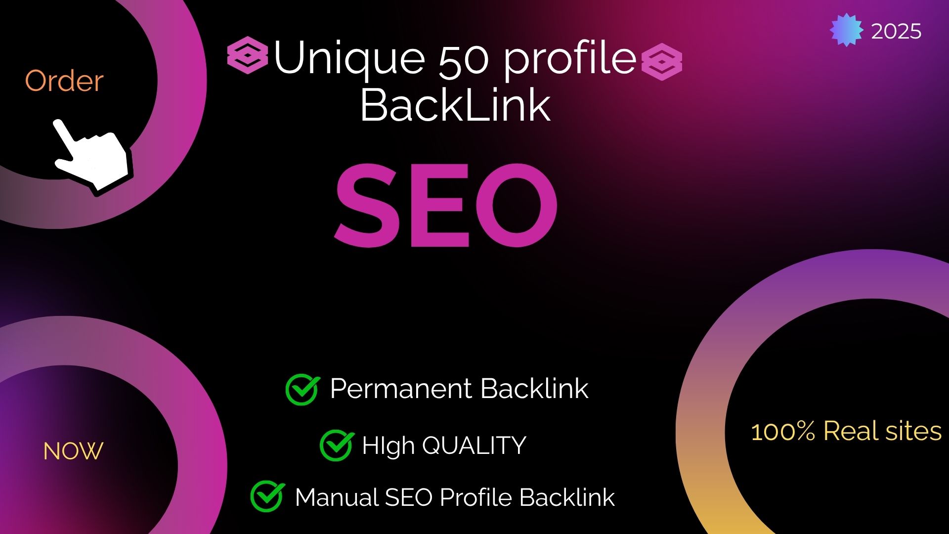 I will do 50 unique profile backlinks SEO link bulidi...