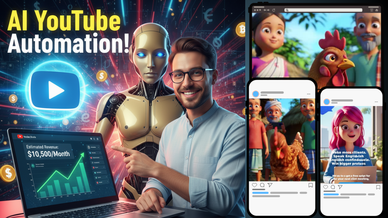 Ai Automation SMM and Digital Store SEO Funnel for yo...