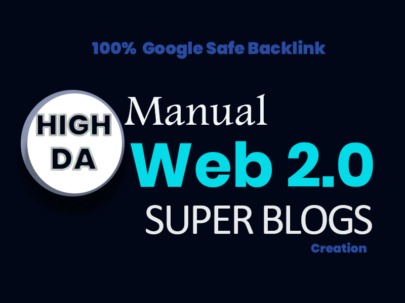 Create 50 Unique High Authority Web 2.0 Backlink To L...