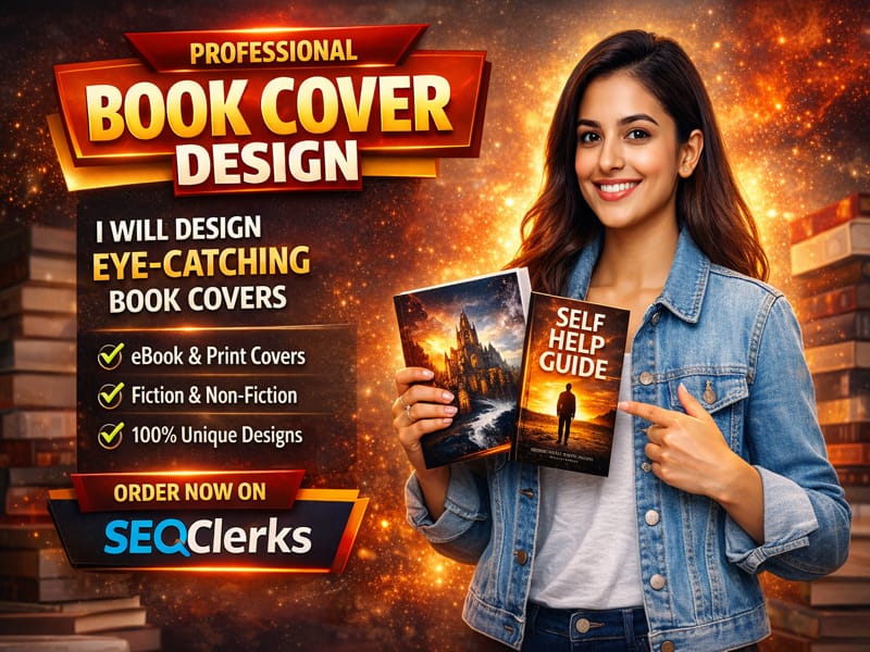 I Will Design Professional Eye-Catching Book Cover eB...