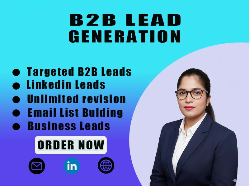 I Will Do Professional B2B Lead Generation & Emai...
