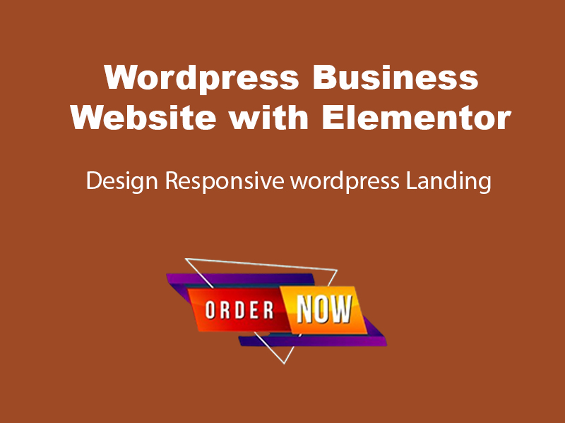 I will create your WordPress business website and des...
