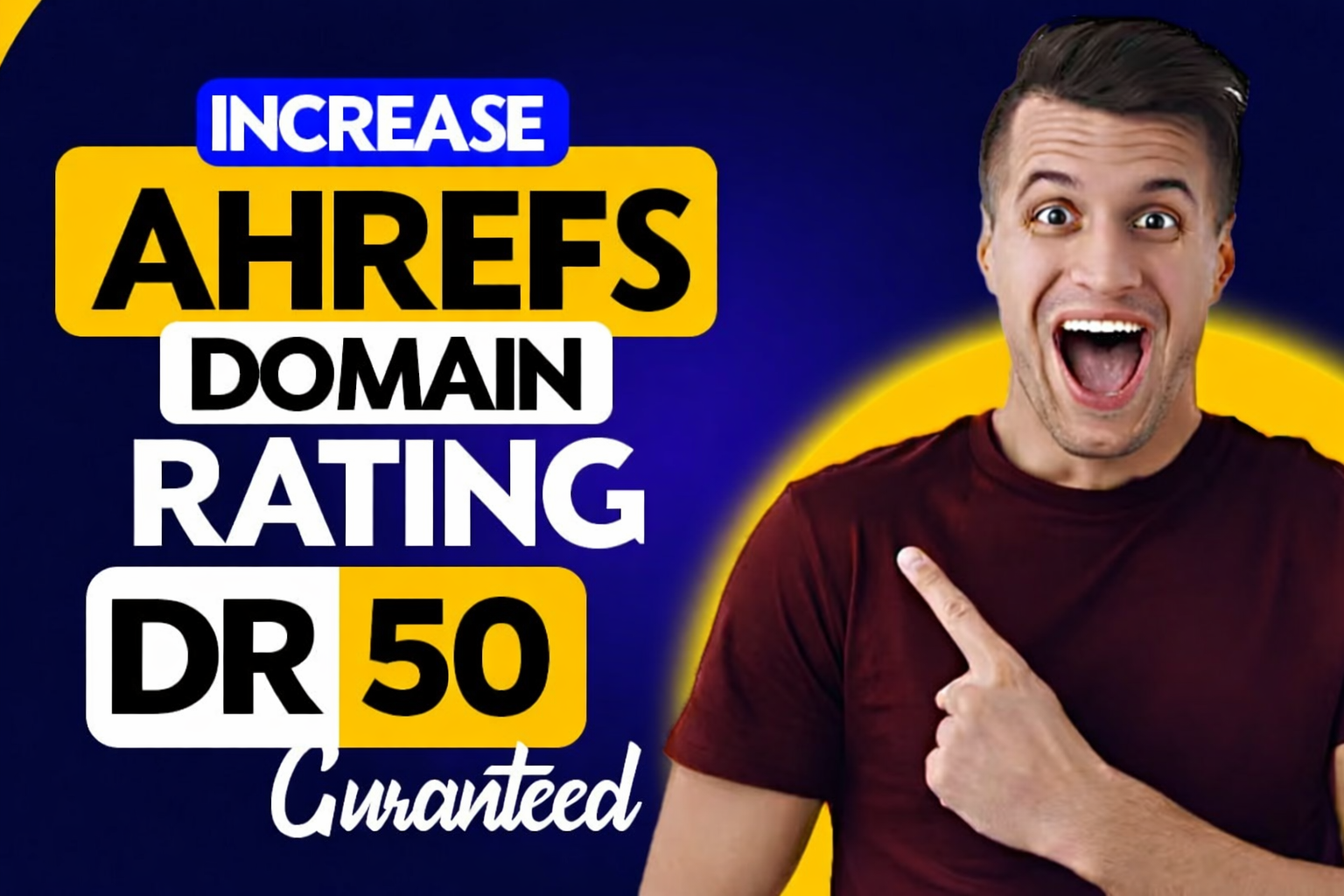 I Will Increase Ahrefs DR 50 with Powerful High Autho...