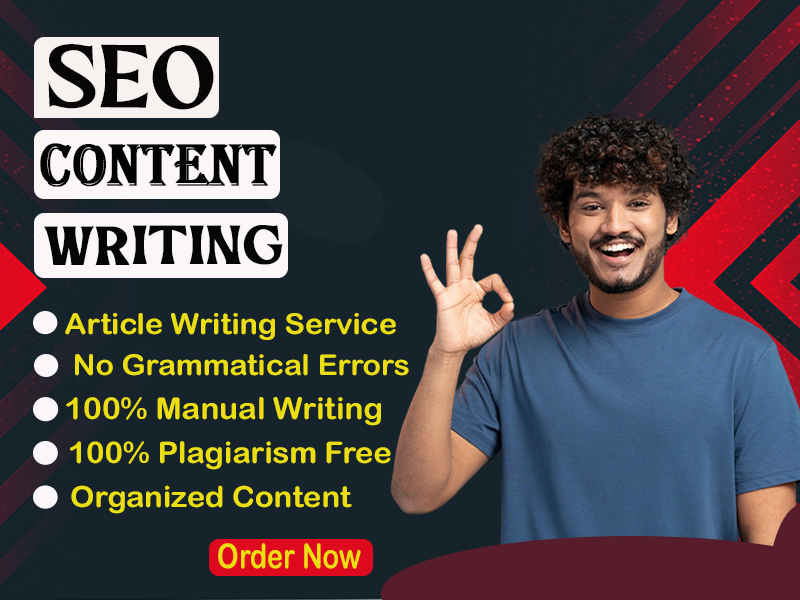 I will write SEO content, blog posts, and articles ...