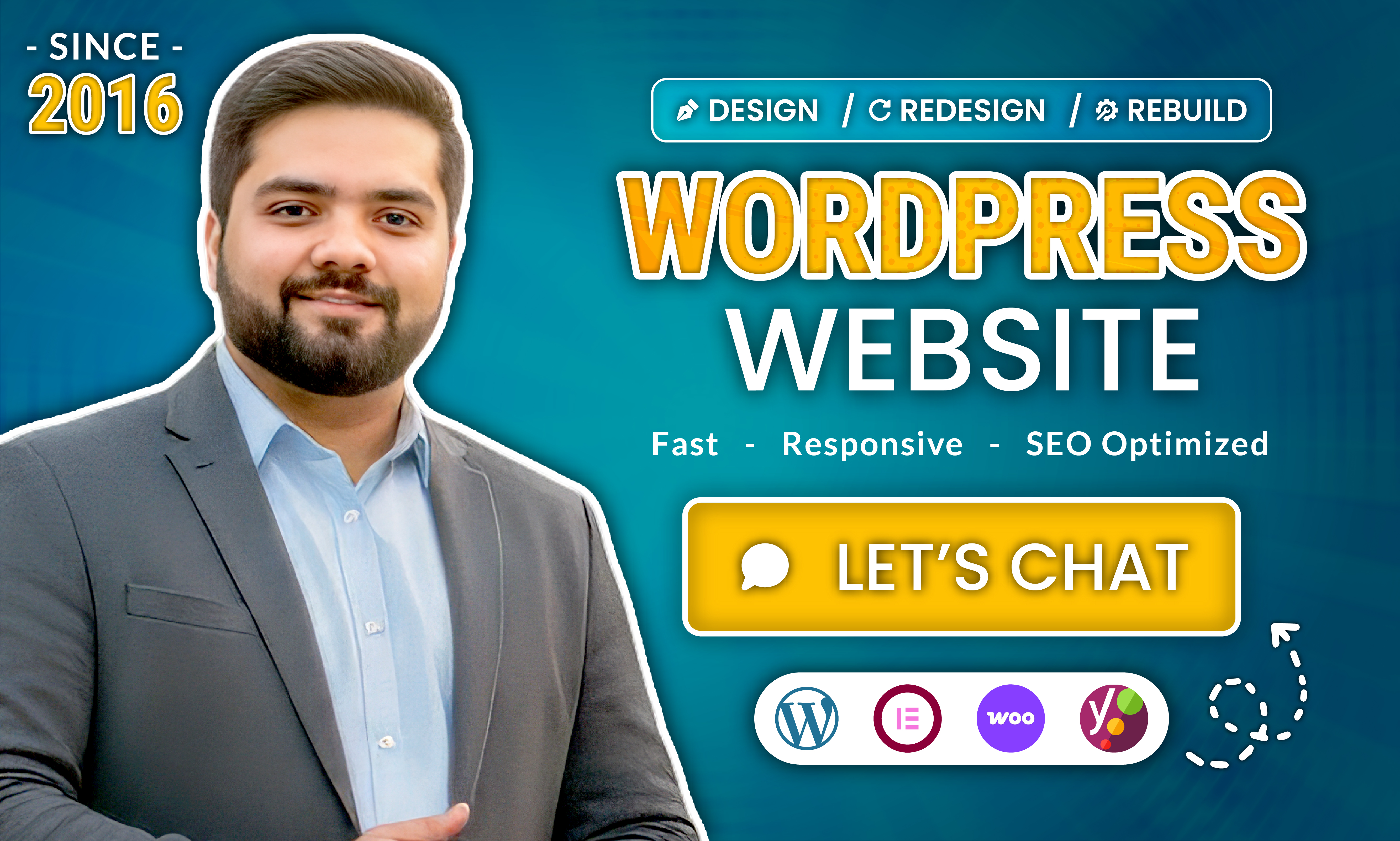 Build Rebuild Fix WordPress Website With Responsive F...