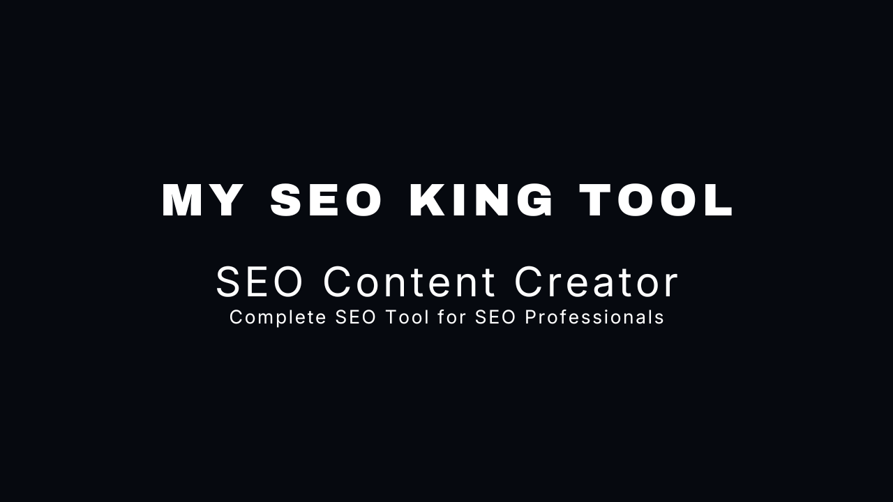 Your complete AI-powered SEO toolkit