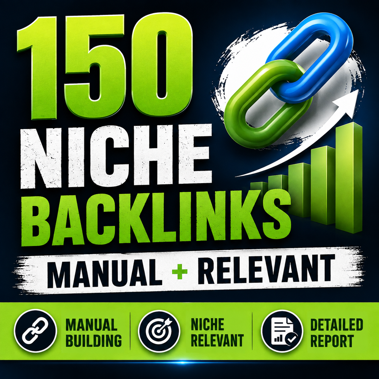 I will build 150 niche relevant manual backlinks for ...