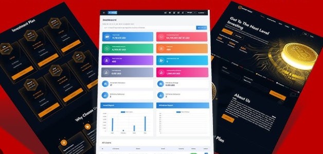 I will build a FULL trading website static HTML/CSS/J...